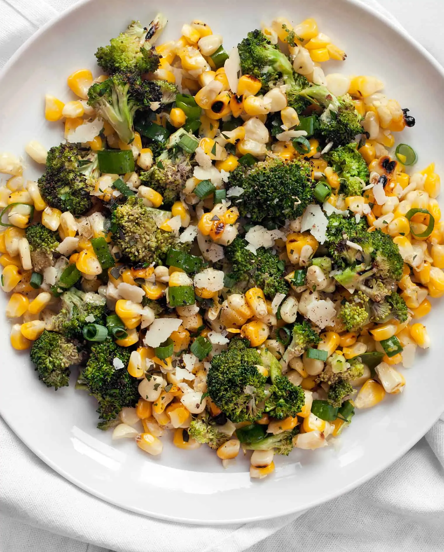 Grilled Corn Broccoli Salad
