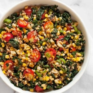 Corn Tomato Wild Rice Salad