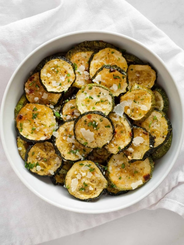 Parmesan Roasted Zucchini