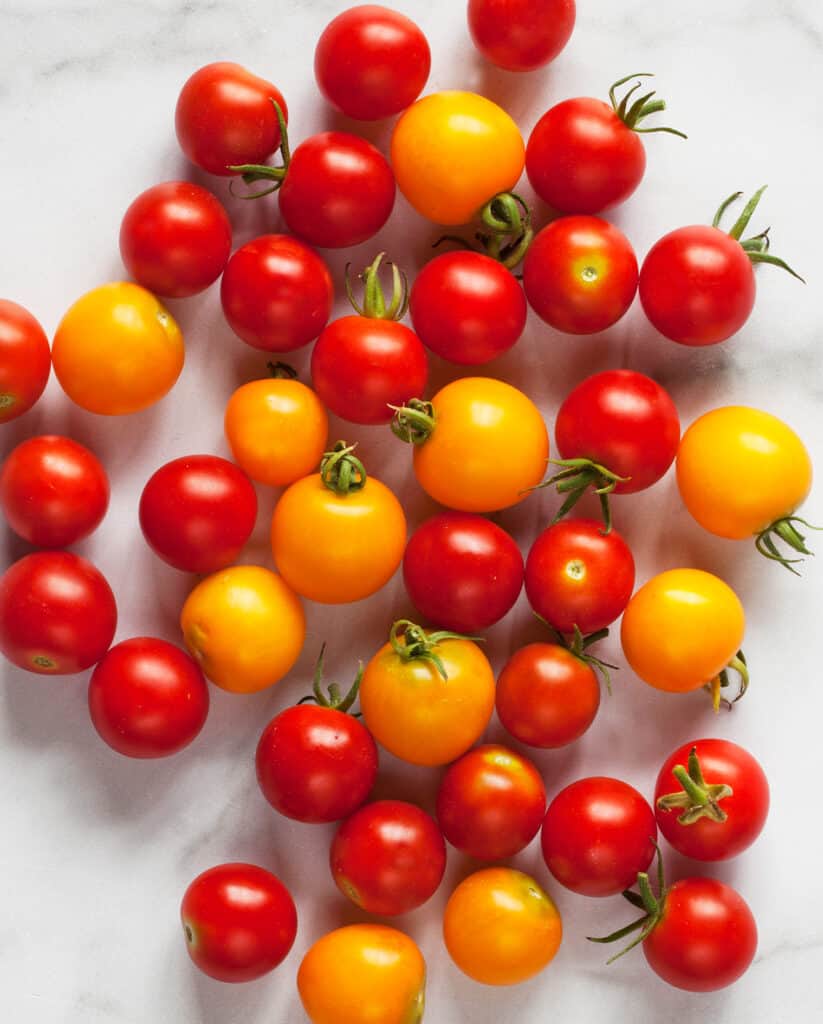 Assorted cherry tomatoes
