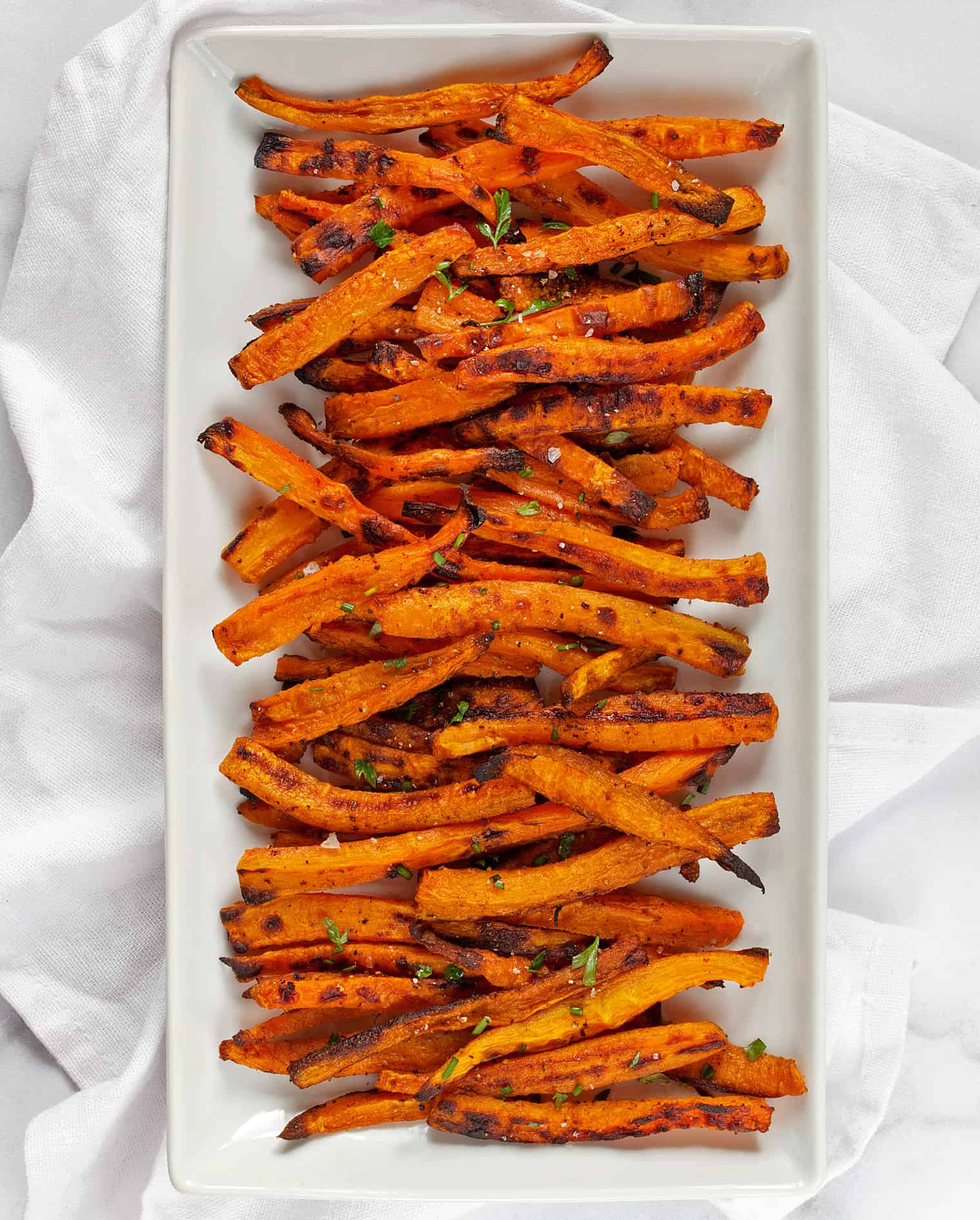 Healthy and Easy Baked Carrot Fries Last Ingredient