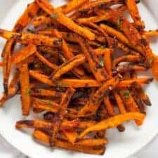 Baked Carrot Fries-image