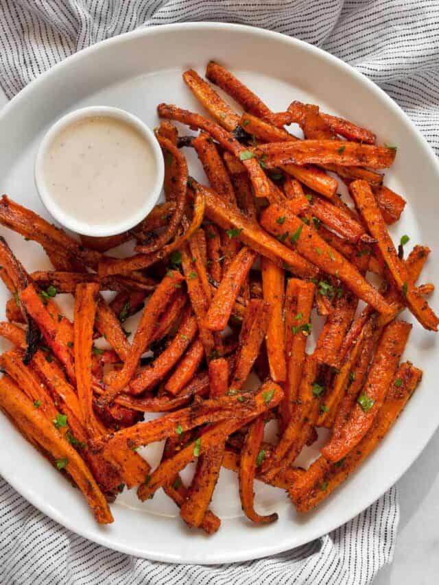OvenBaked Carrot French Fries Last Ingredient