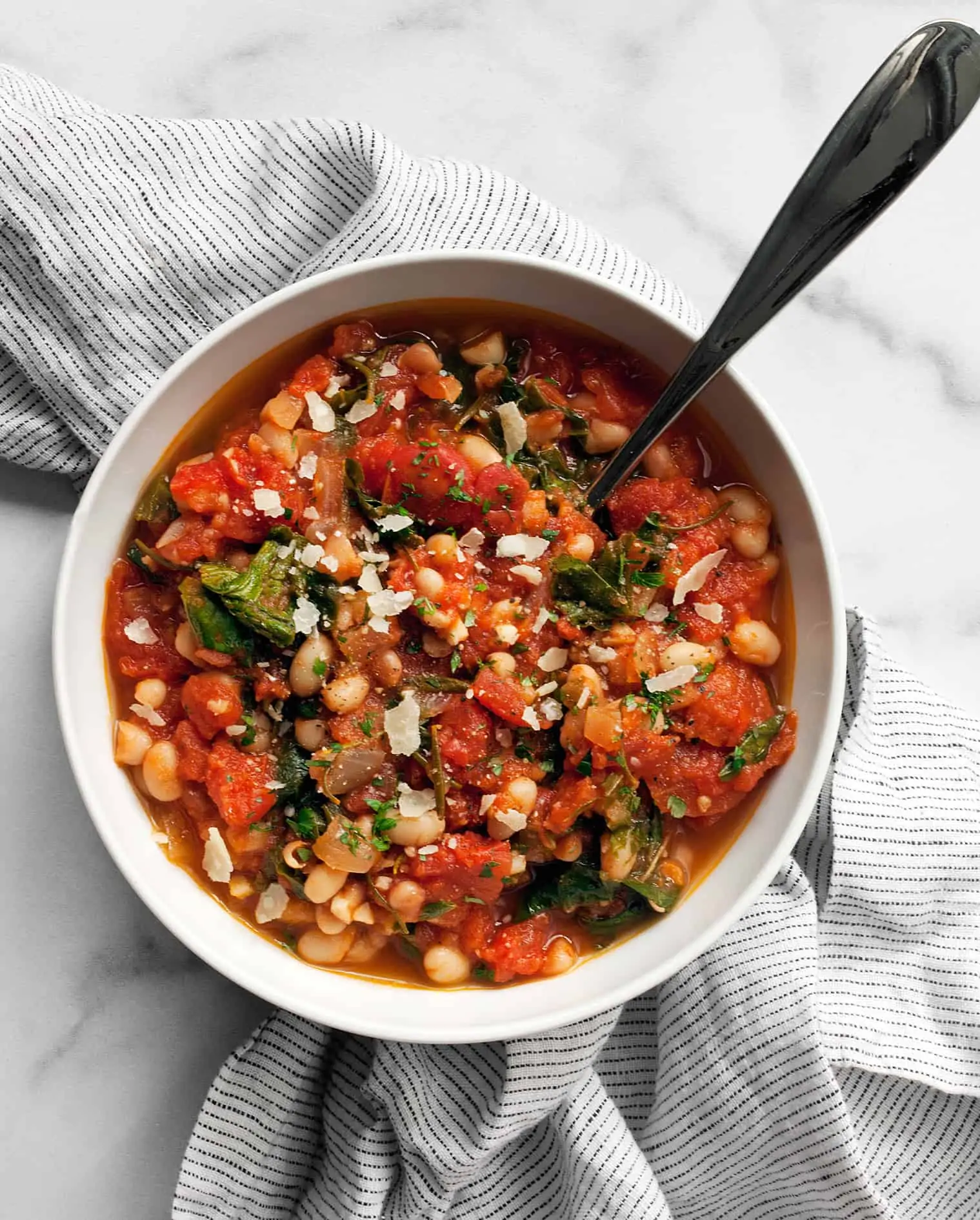 Rosemary White Bean Tomato Soup