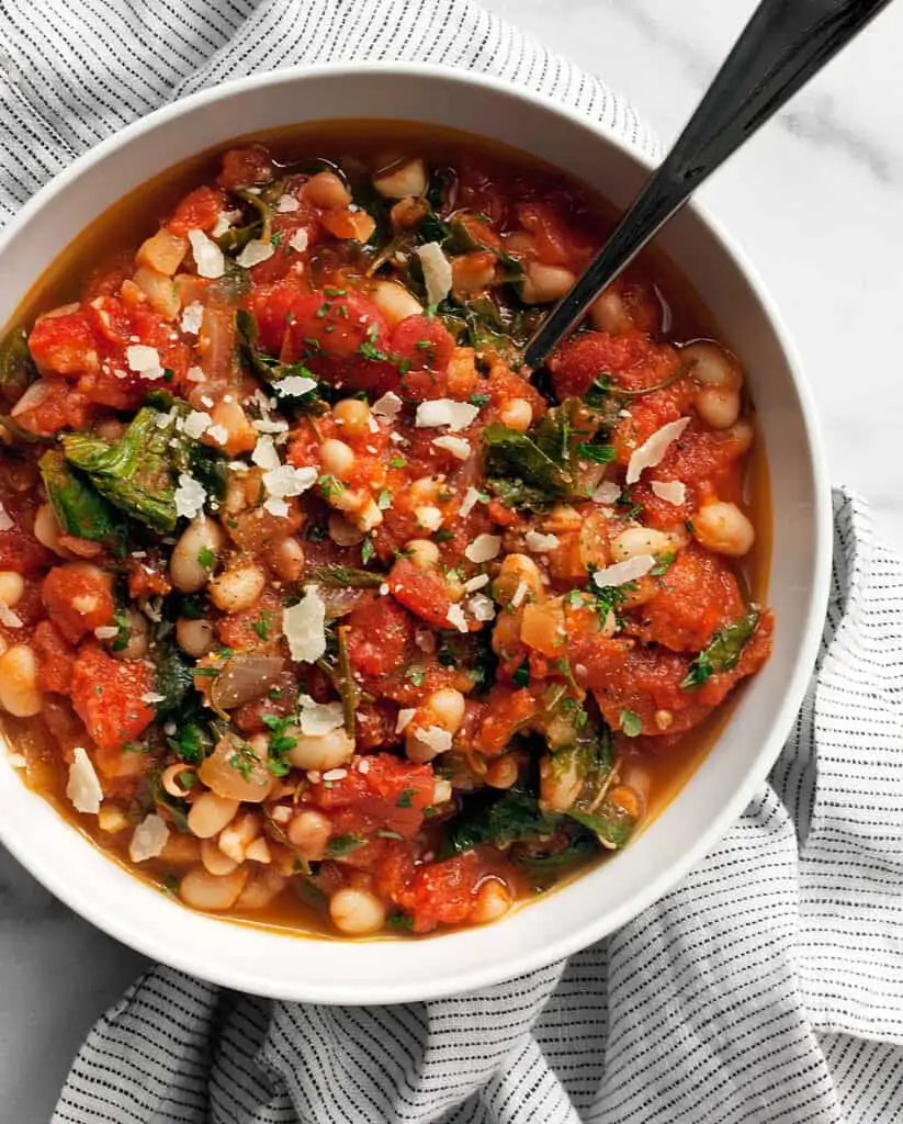 Rosemary White Bean Tomato Soup