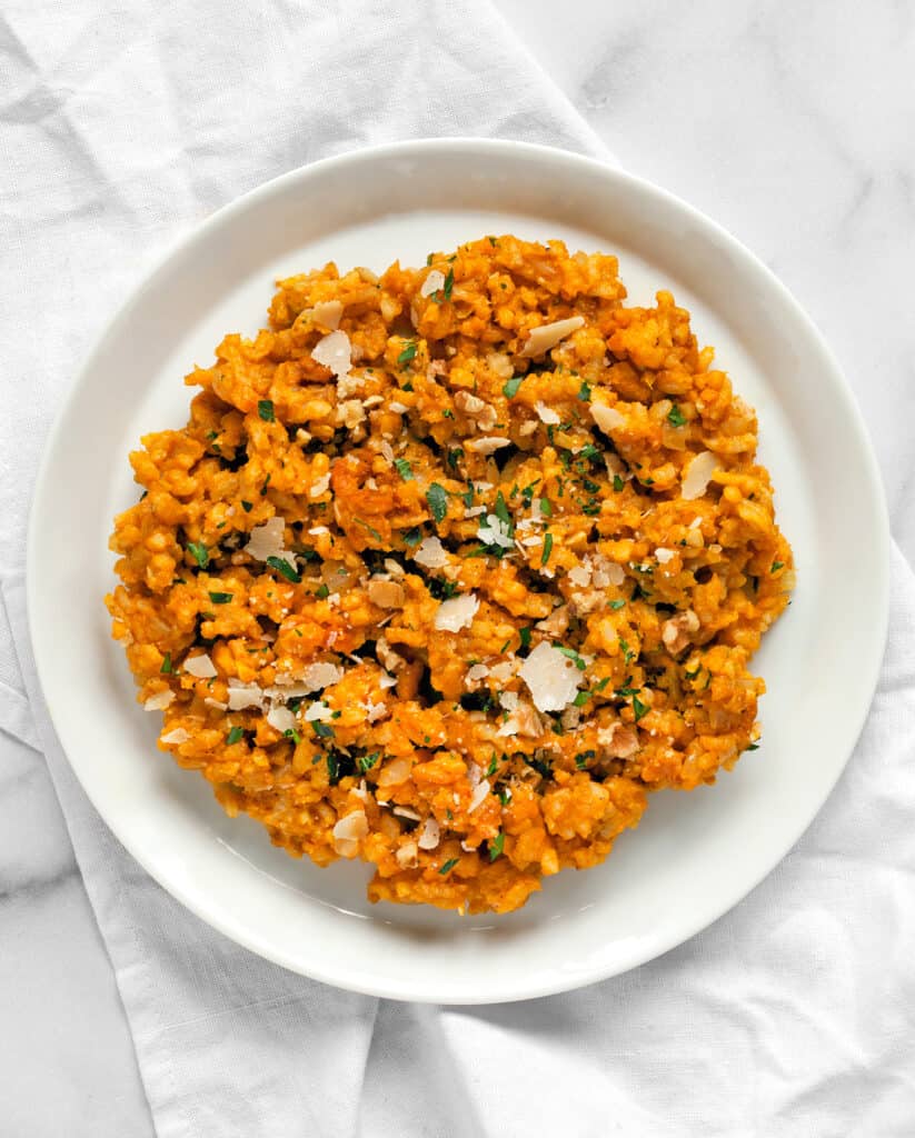 Baked Pumpkin Risotto