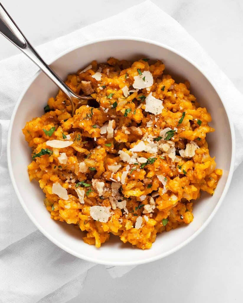 Baked Pumpkin Risotto