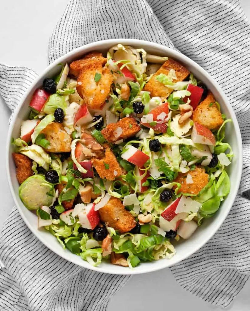 Brussels Sprout Apple Salad