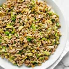 Lemon Brussels Sprout Farro-image