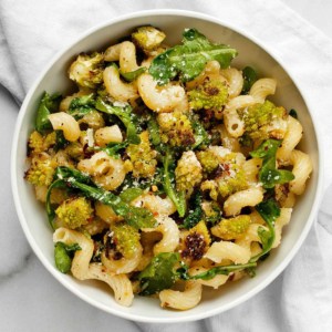 Roasted Romanesco Arugula Pasta