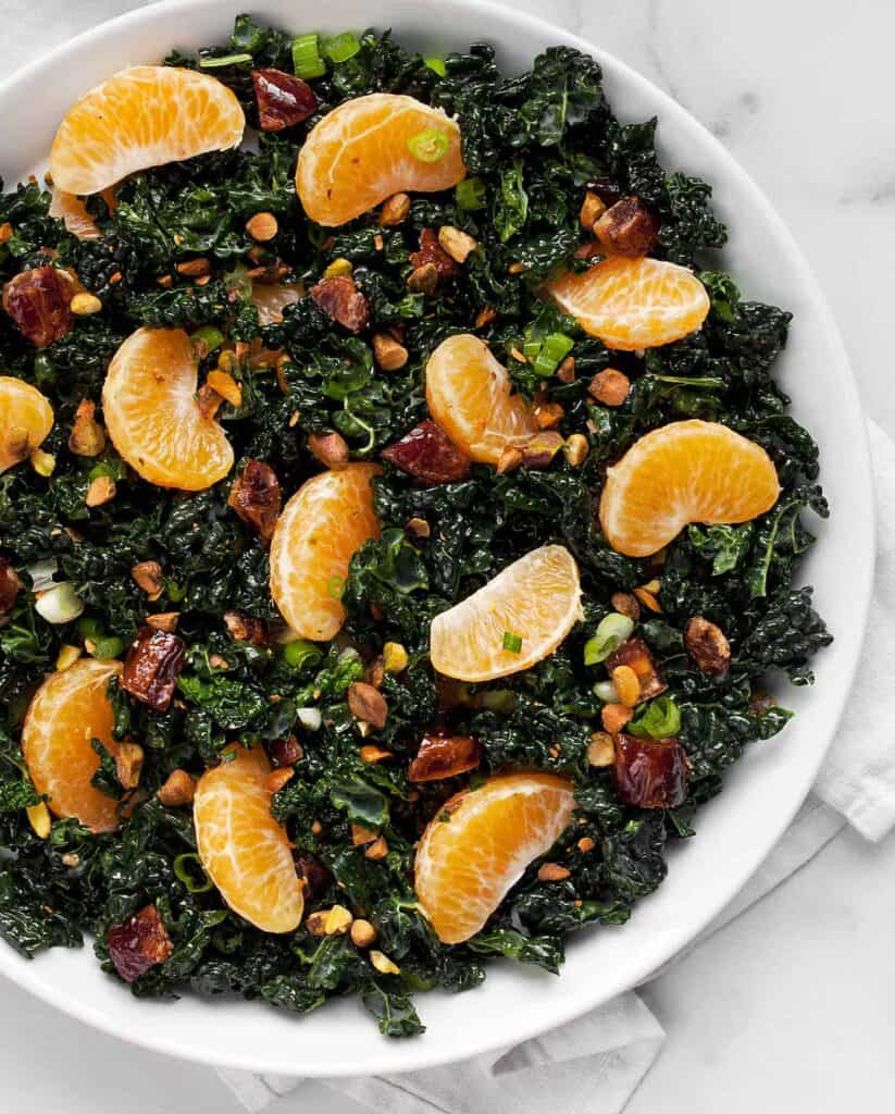 Mandarin Orange Kale Salad