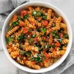 Creamy Tomato Mushroom Pasta