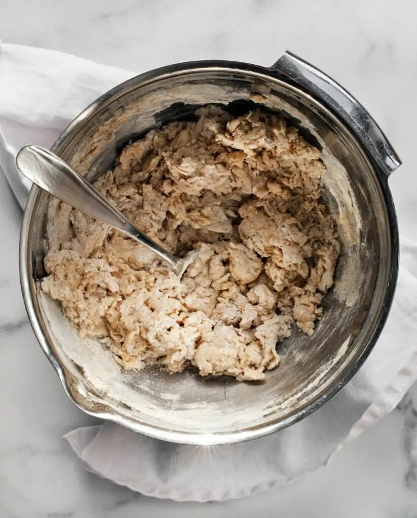 Stir together the cracker dough