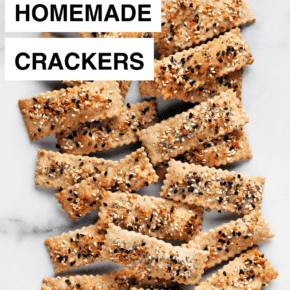 Easy Homemade Crackers  Dinners, Dishes, & Desserts