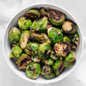 Honey Mustard Brussels Sprouts