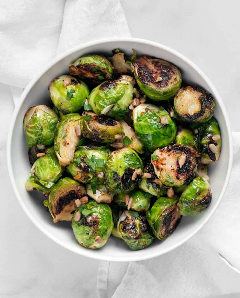 Honey Mustard Brussels Sprouts