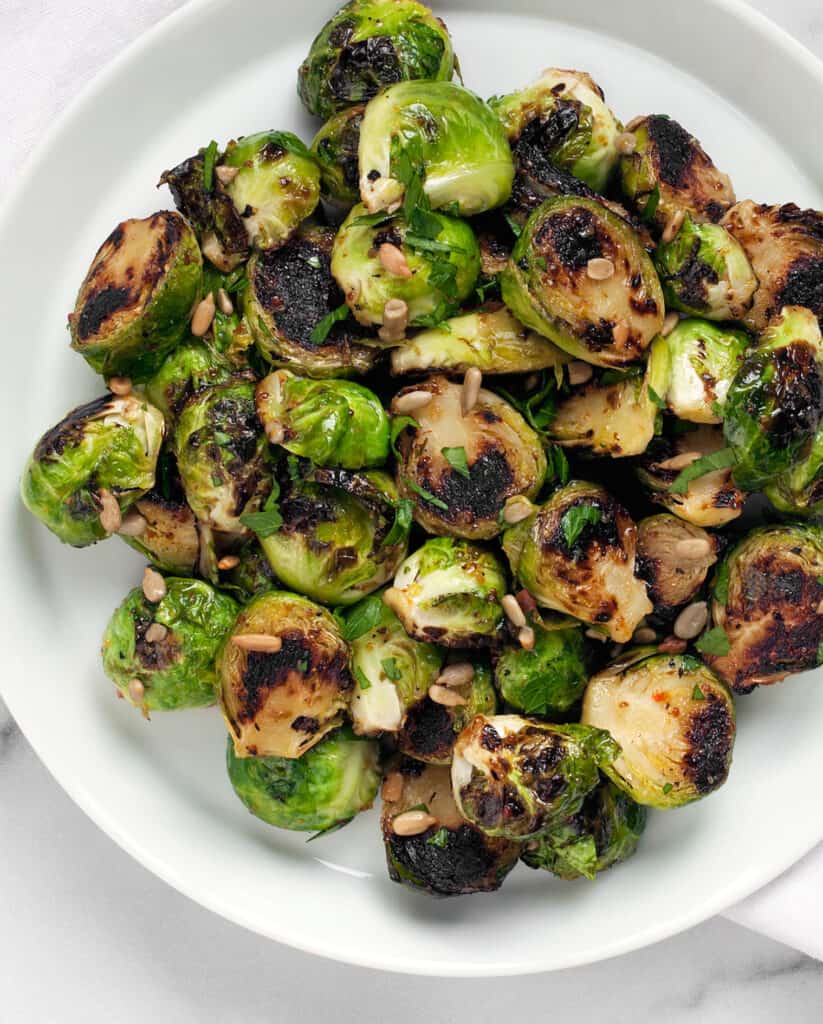 Honey Mustard Brussels Sprouts