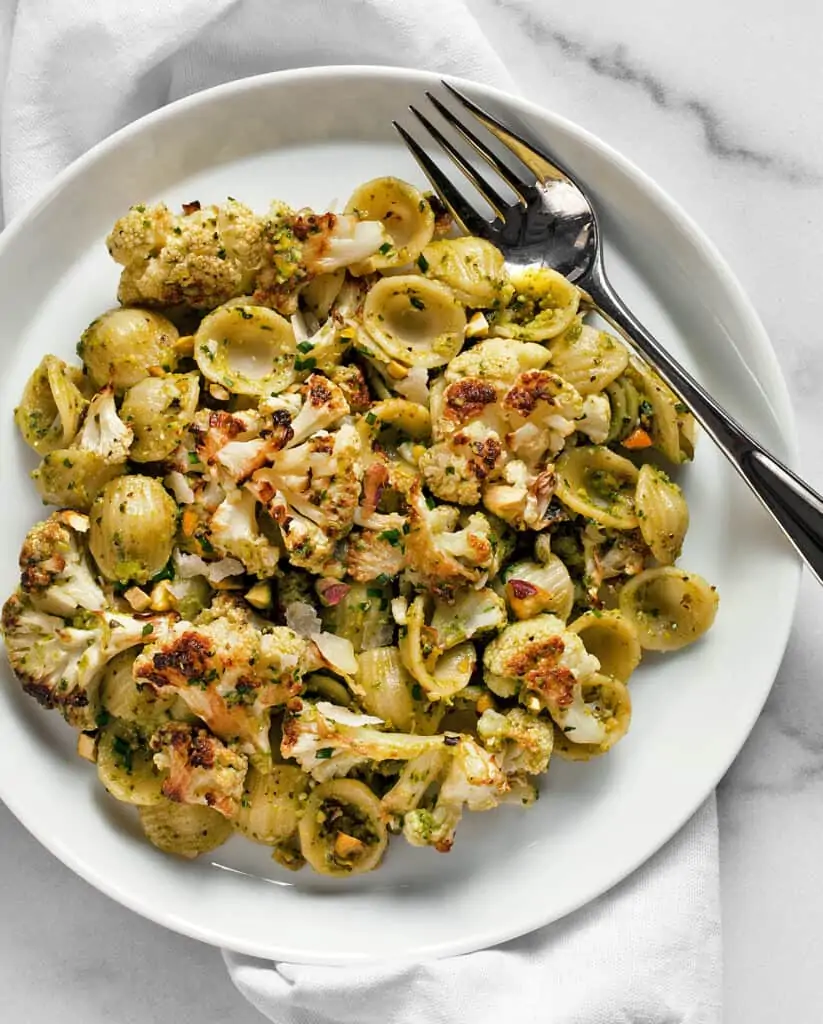 Orecchiette with Roasted Cauliflower 