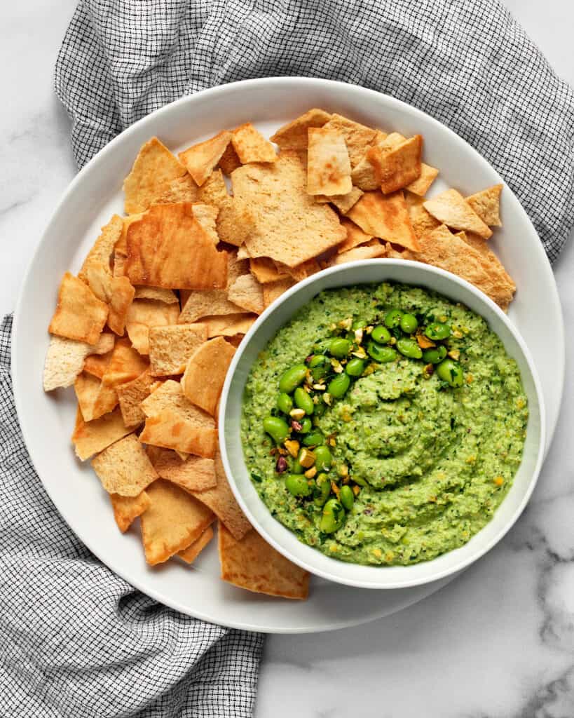 Vegan Edamame Dip