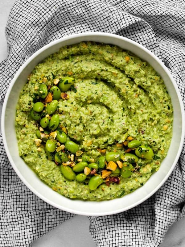 Edamame Pistachio Dip