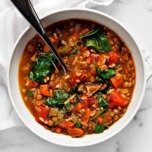 Lentil Wild Rice Soup