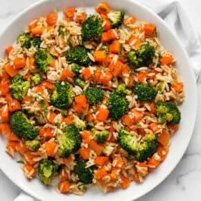 Roasted Butternut Squash Broccoli Orzo