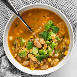 Vegan Poblano White Bean Chili