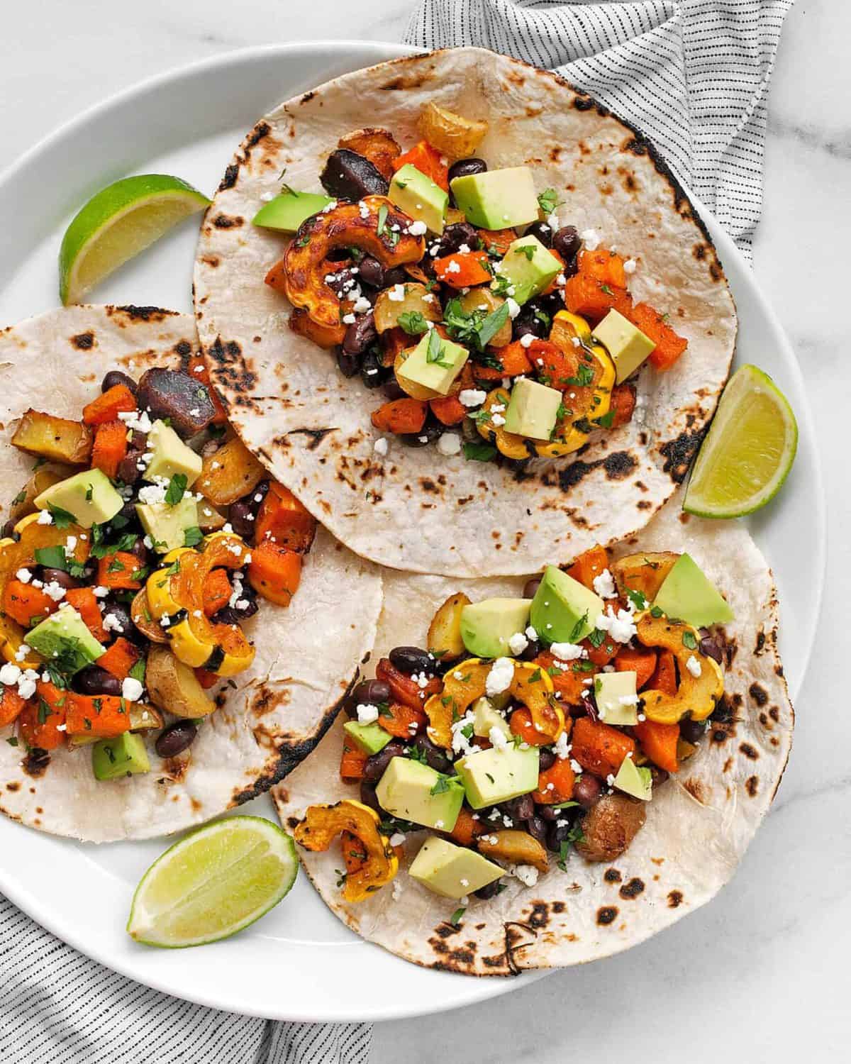 Chipotle Roasted Vegetable Tacos | Last Ingredient