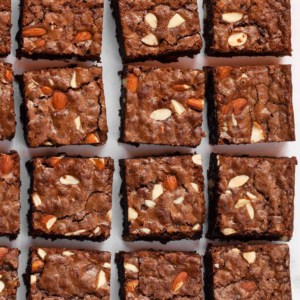Milk Chocolate Almond Brownies