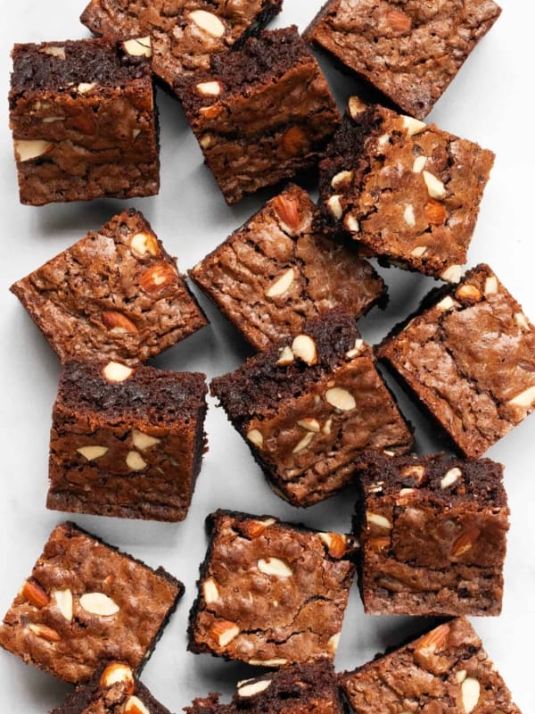 Milk Chocolate Almond Brownies