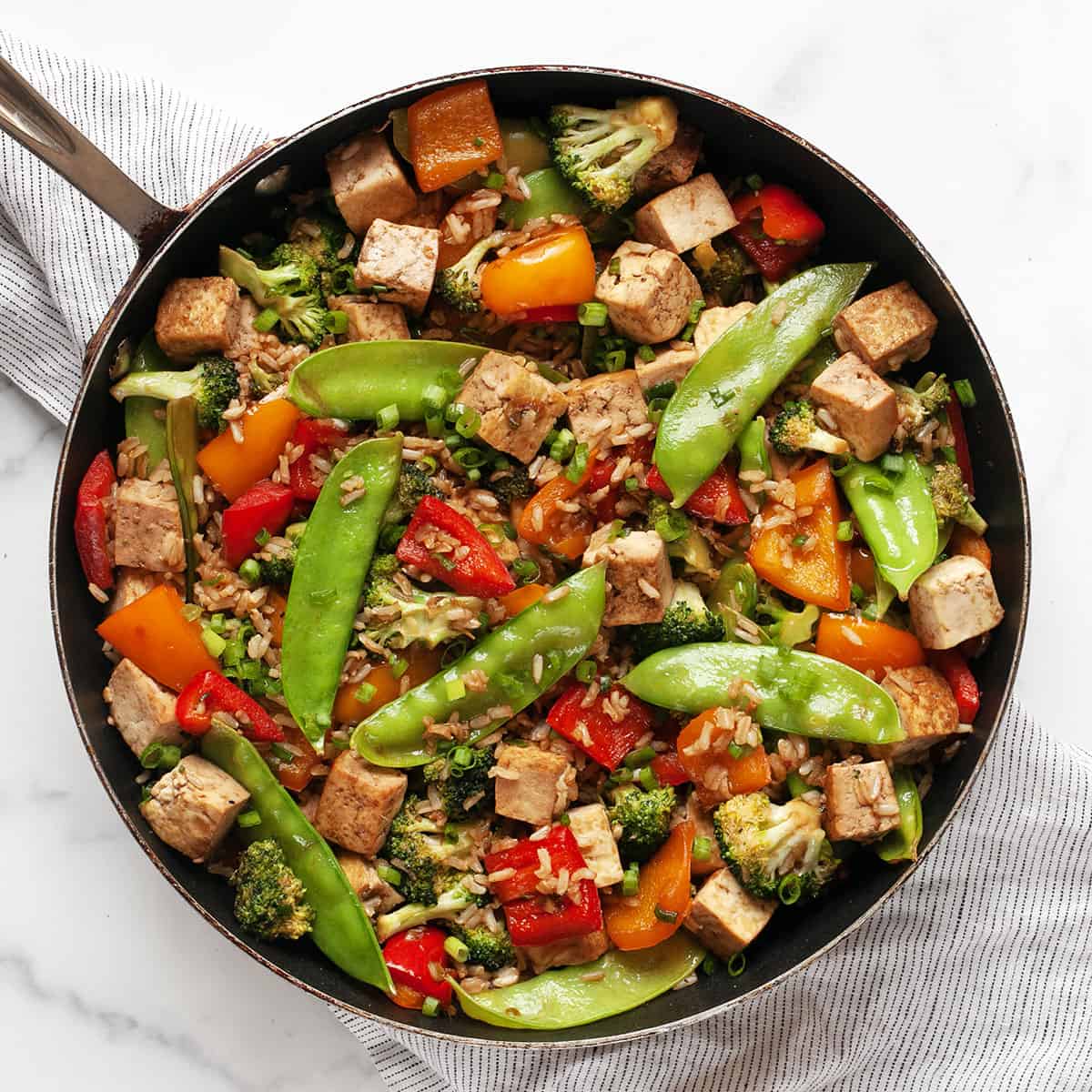 Vegetable Tofu Stir-Fry