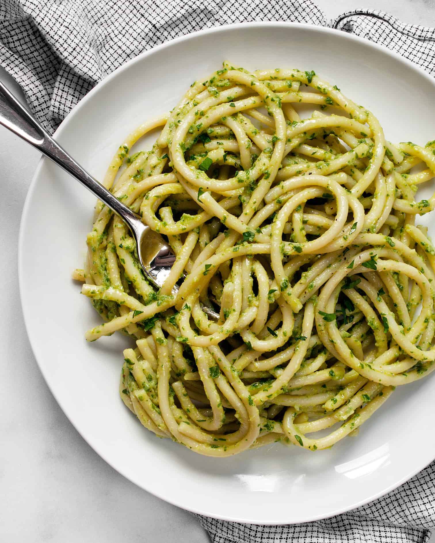 15-Minute Vegan Avocado Pasta