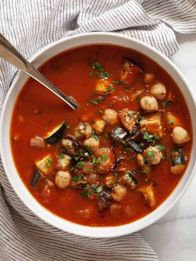 Roasted Zucchini Eggplant Stew Last Ingredient