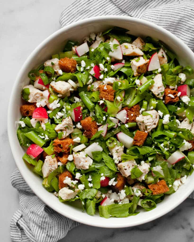 Roast Chicken Chopped Salad