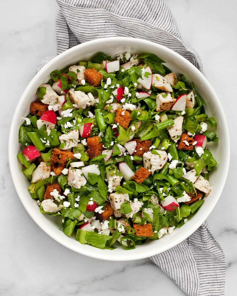 Roast Chicken Chopped Salad