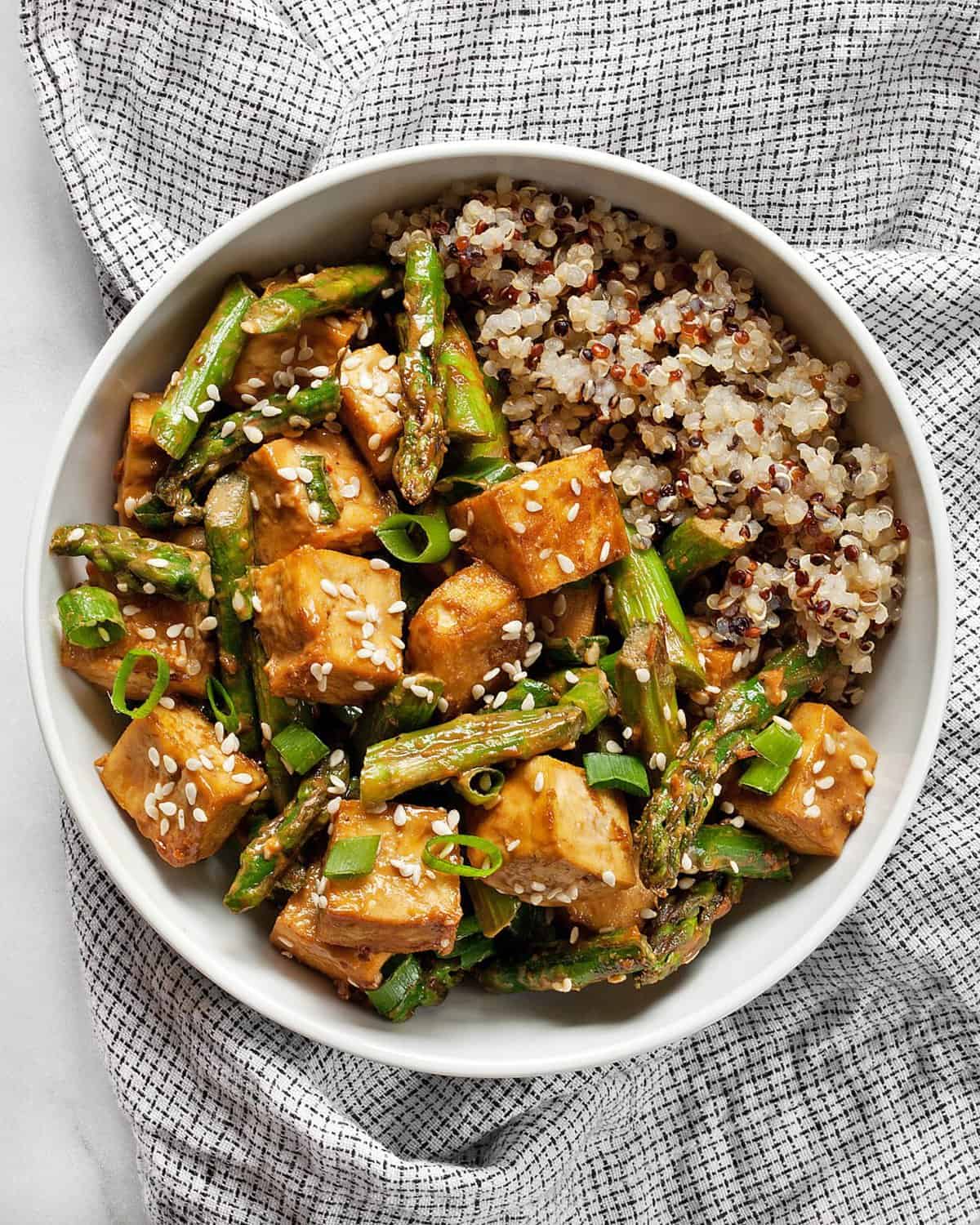 Sheet Pan Sesame Tofu Asparagus Last Ingredient