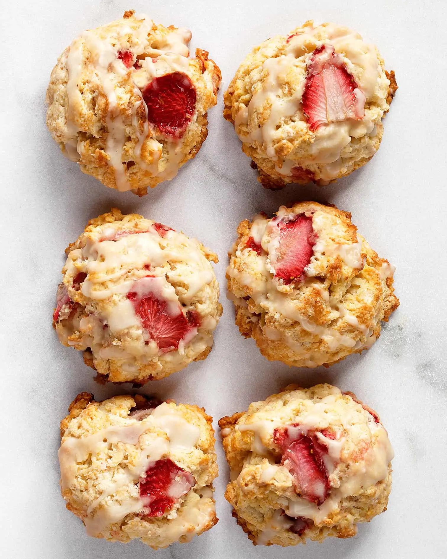 Strawberry Almond Scones