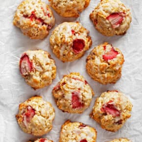 Strawberry Almond Scones