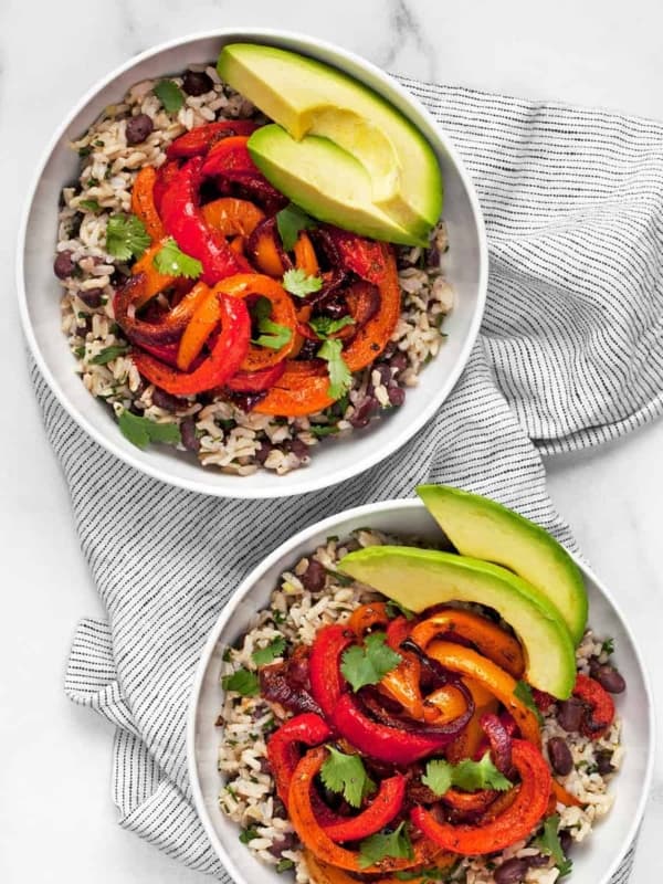 Veggie Fajita Bowls