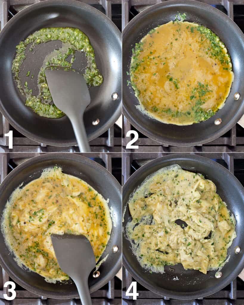 How to make pesto eggs