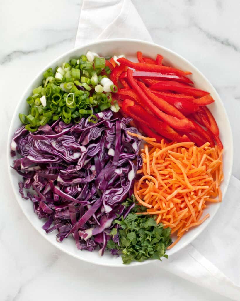 Vegetable ingredients for soba noodles