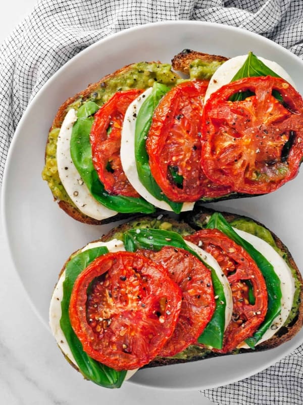 Caprese Avocado Toast