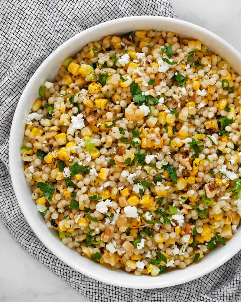 Grilled Corn Couscous