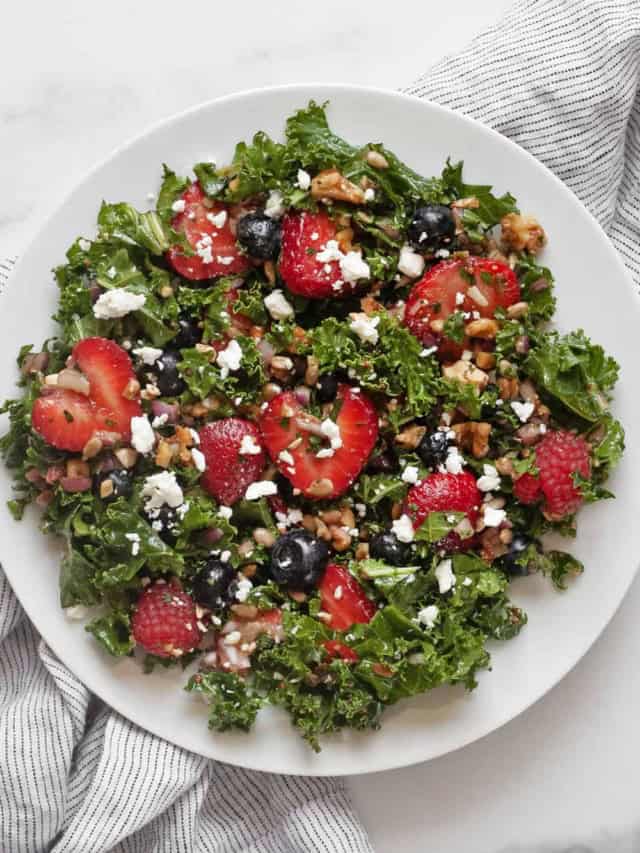 Triple Berry Salad