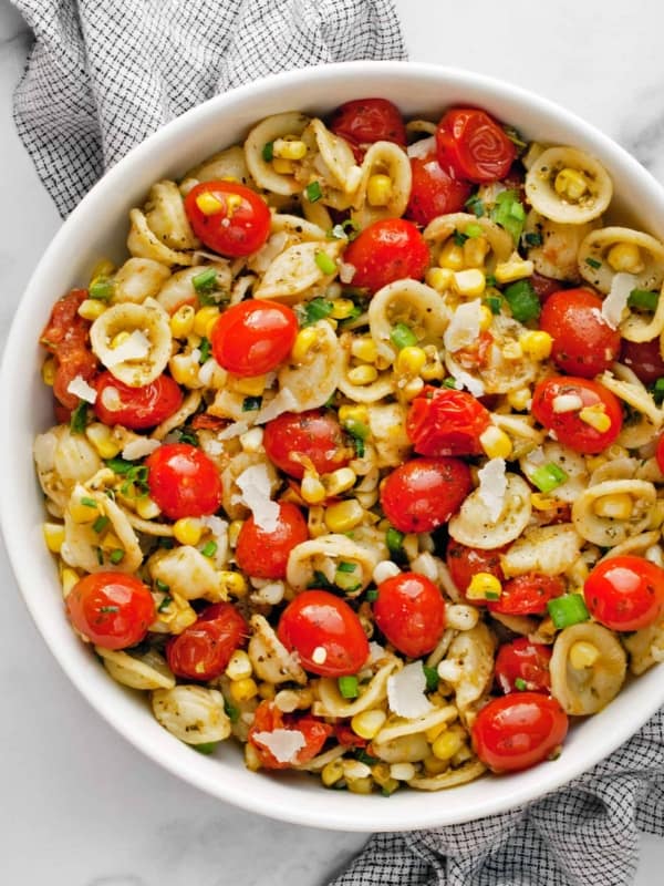 Tomato Corn Orecchiette