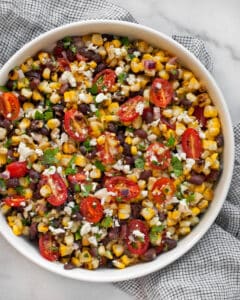 Black Bean and Corn Salad with Grilled Corn | Last Ingredient