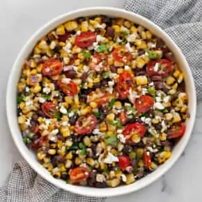 Grilled Corn Black Bean Salad