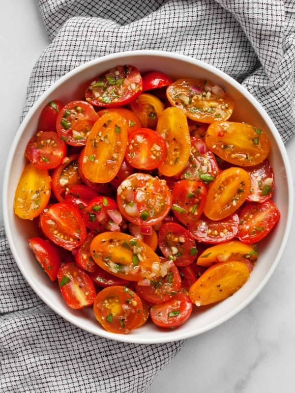 Marinated Cherry Tomatoes