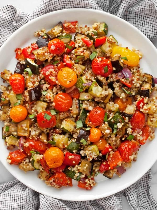 Roasted Ratatouille Quinoa