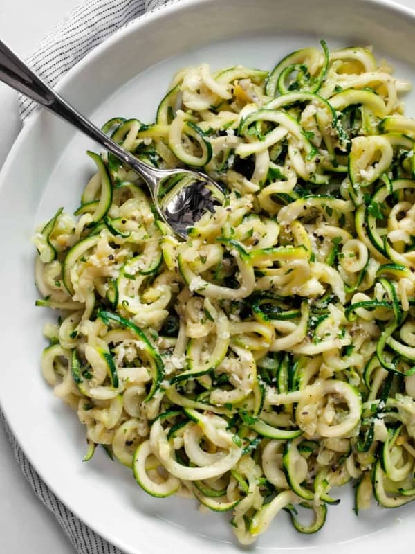 Zucchini Cacio e Pepe